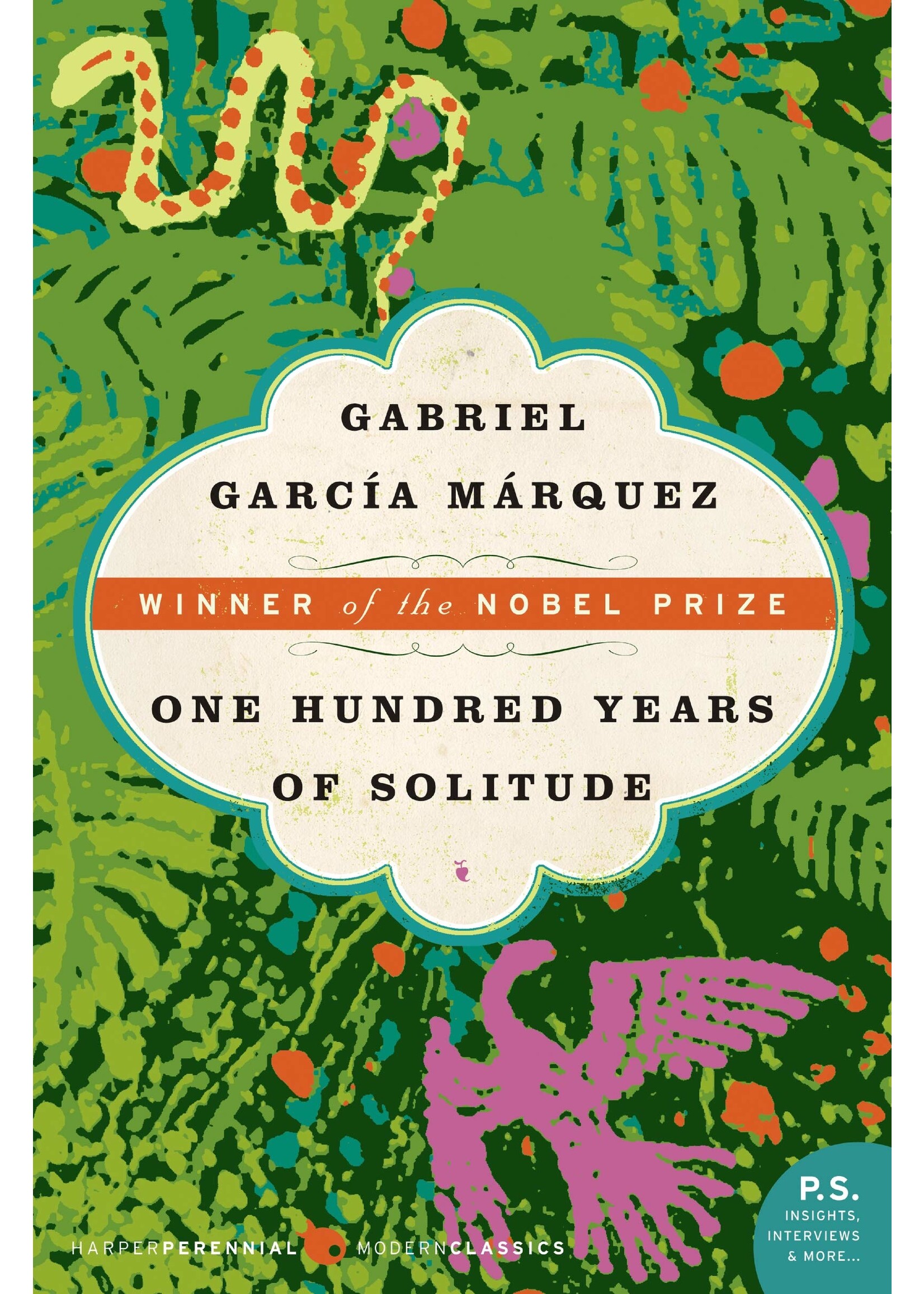 One Hundred Years of Solitude book cover