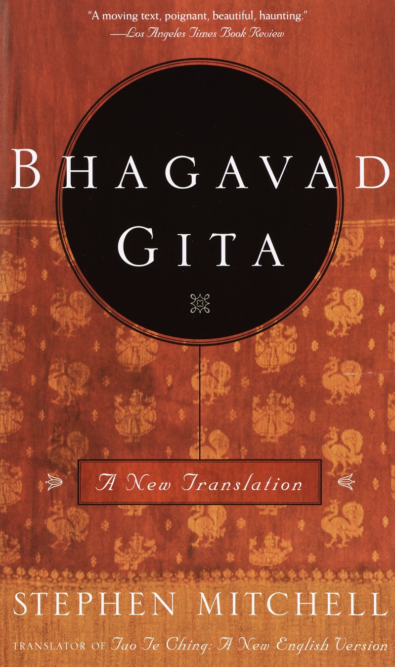 Bhagavad Gita book cover